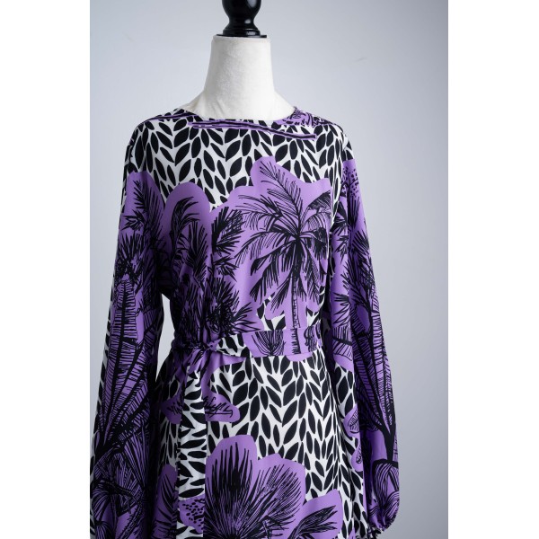 PURPLE ORHAN DRESS