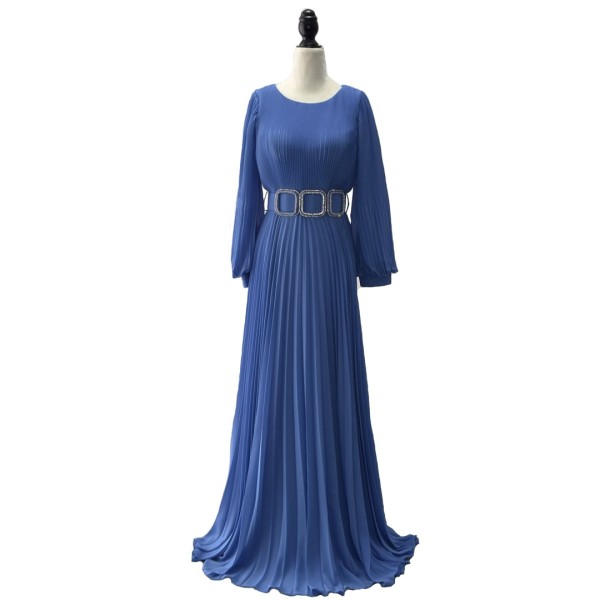 Indigo Evening Dress