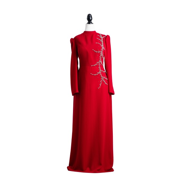 Red Evening Dress